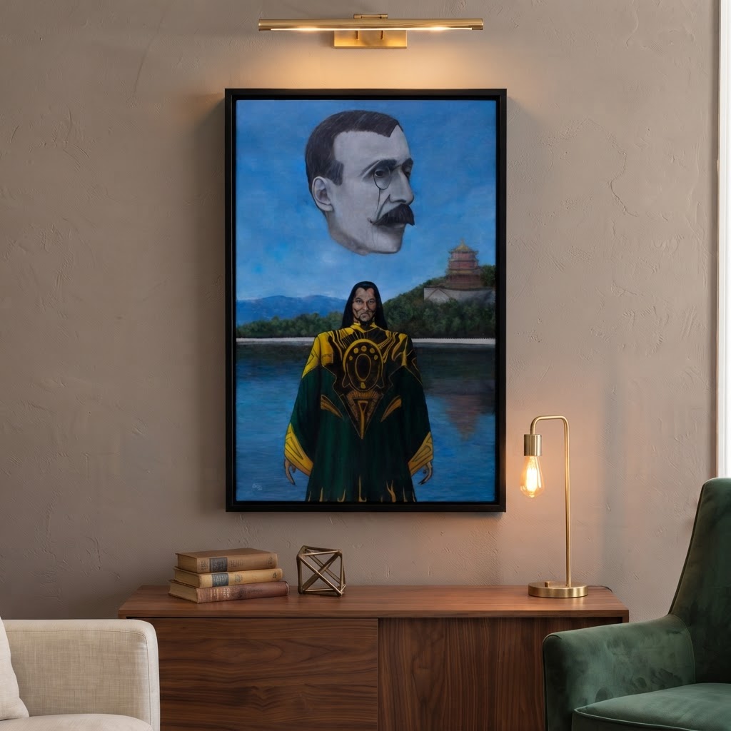 Tocaras tu a campainha? displayed in a contemporary living room visualization
